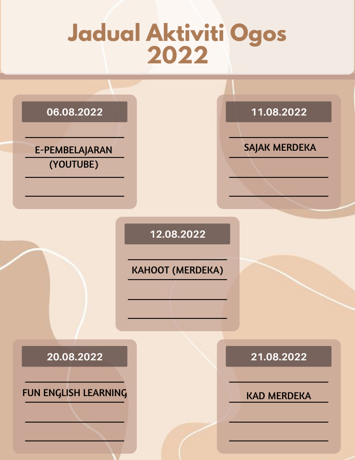 Jadual Aktiviti 2022
